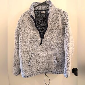 Serra Sherpa Zip-Up Sweater
